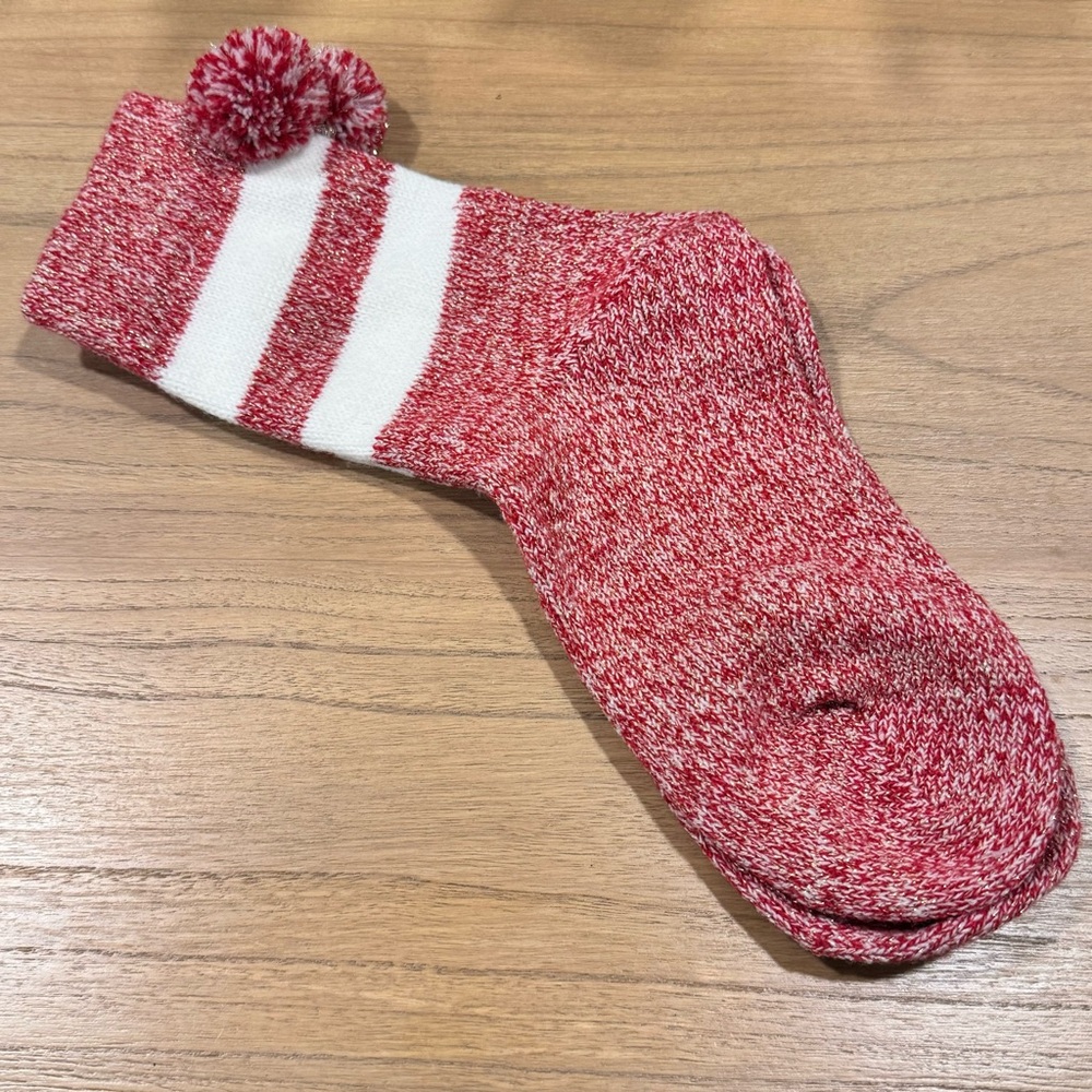 Red / White/ Gold Women’s Socks
